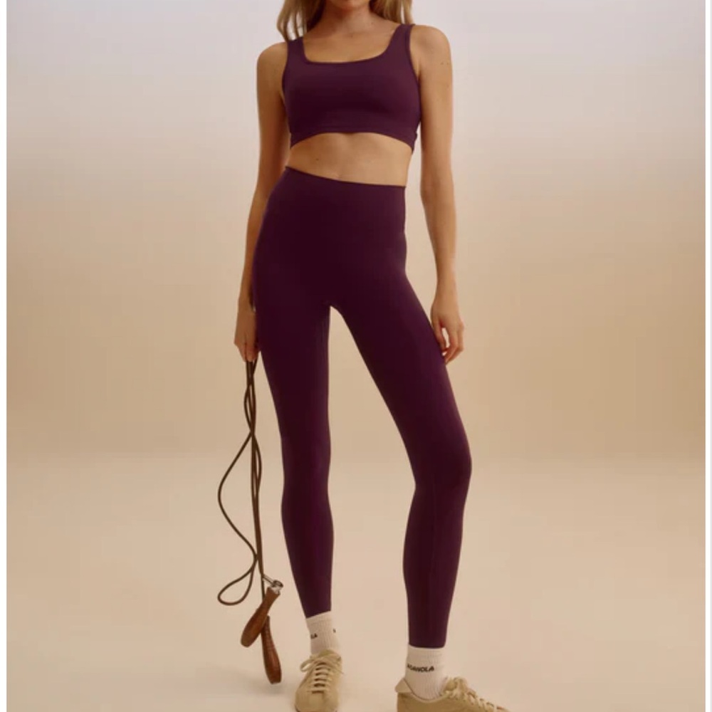 Adanola Ultimate Leggings - Dark Cherry